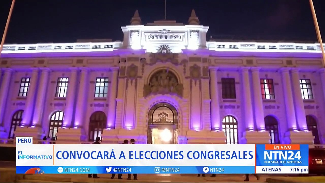 Último Minuto - Pedro Castillo disolvió el Congreso de Perú