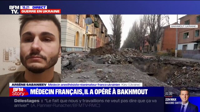 C'est une boucherie : ce médecin franco-ukrainien, qui a opéré à Bakhmout, témoigne sur BFMTV