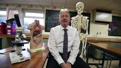 Science teacher hangs up his lab coat after 43-years