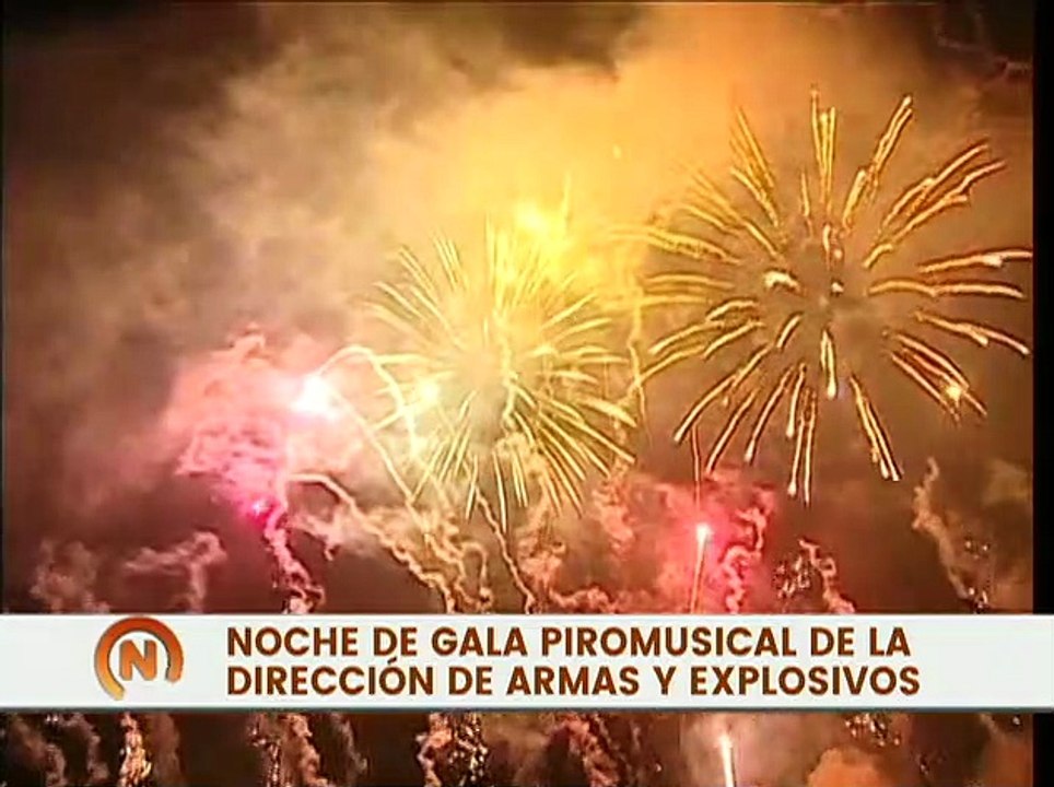 Gala Piromusical en honor a Santa Bárbara, patr...