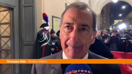 Prima della Scala, Sala "Qui due tra le donne più potenti al mondo"