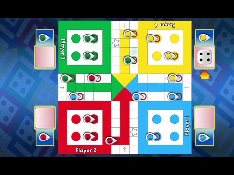 Ludo King Game | Ludo King 4 Players Game Play | Ludo Gameplay