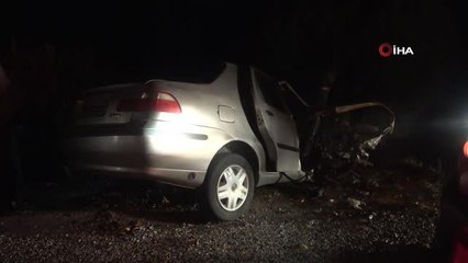 Kontrolden çıkan otomobil şarampole yuvarlandı: 1 yaralı