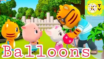 Fun Balloon Nursery Rhymes for Babies 🎈 | Shailendra Tun Tun TV