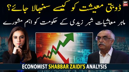 Economist Shabbar Zaidi's important advice to Shehbaz Government