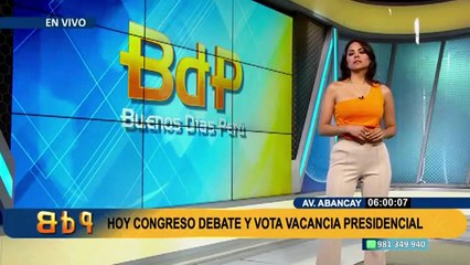 Así amanece el Congreso en la jornada donde se debatirá la vacancia presidencial