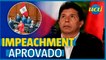 Peru aprova impeachment de Castillo após tentar golpe