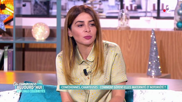 Julie Zenatti dans l'émission Ca commence aujourd'hui sur France 2.