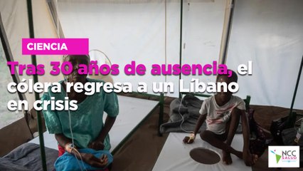 Tras 30 años de ausencia, el cólera regresa a un Líbano en crisis