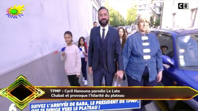 TPMP : Cyril Hanouna parodie Le Late Chabat et provoque l'hilarité du plateau