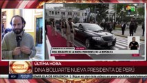 Nueva presidenta de Perú manifiesta que buscará acabar con el cáncer de la corrupción