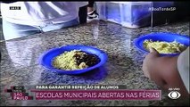Escolas municipais de SP abrem nas férias para garantir refeições  07/12/2022 18:45:53