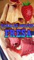 TAMALES DE FRESA #SHORTS strawberry tamales