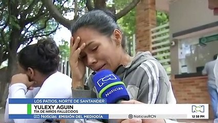 Tres menores murieron en incendio en Norte de Santander