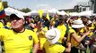 Veja a festa dos equatorianos com a vitória na abertura da Copa do Catar