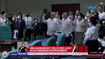 Mga kalihim ng DICT, DOE, at DOST, lusot na sa Commission on Appointments | UB