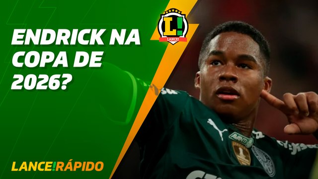 ENDRICK NOS PASSOS DE RODRYGO E VINI JR - LANCE! Rápido