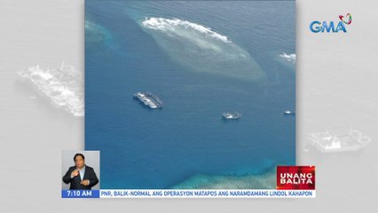 Kumpulan ng Chinese vessels sa West PHL Sea, kinumpirma ng AFP | UB