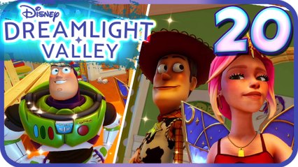 Disney Dreamlight Valley Wakthrough Part 20 Toy Story (PS5) No Commentary