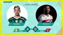 Gazeta Esportiva debate quem é melhor entre Palmeiras e São Paulo