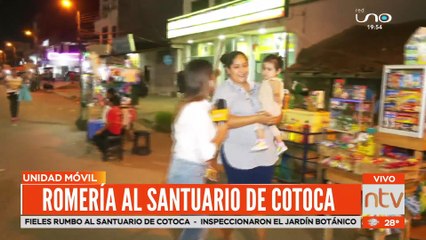 Se lleva a cabo la Romería al santuario de Cotoca con fe y devoción