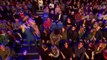 Holly Willoughby is left red-faced as she falls down the studio stairs in front of a live audience after returning to Celebrity Juice for its FINAL episode