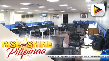 Mga empleyado at residente sa Malacañang Palace Complex, agad na naglabasan nang maramdaman ang lindol kahapon