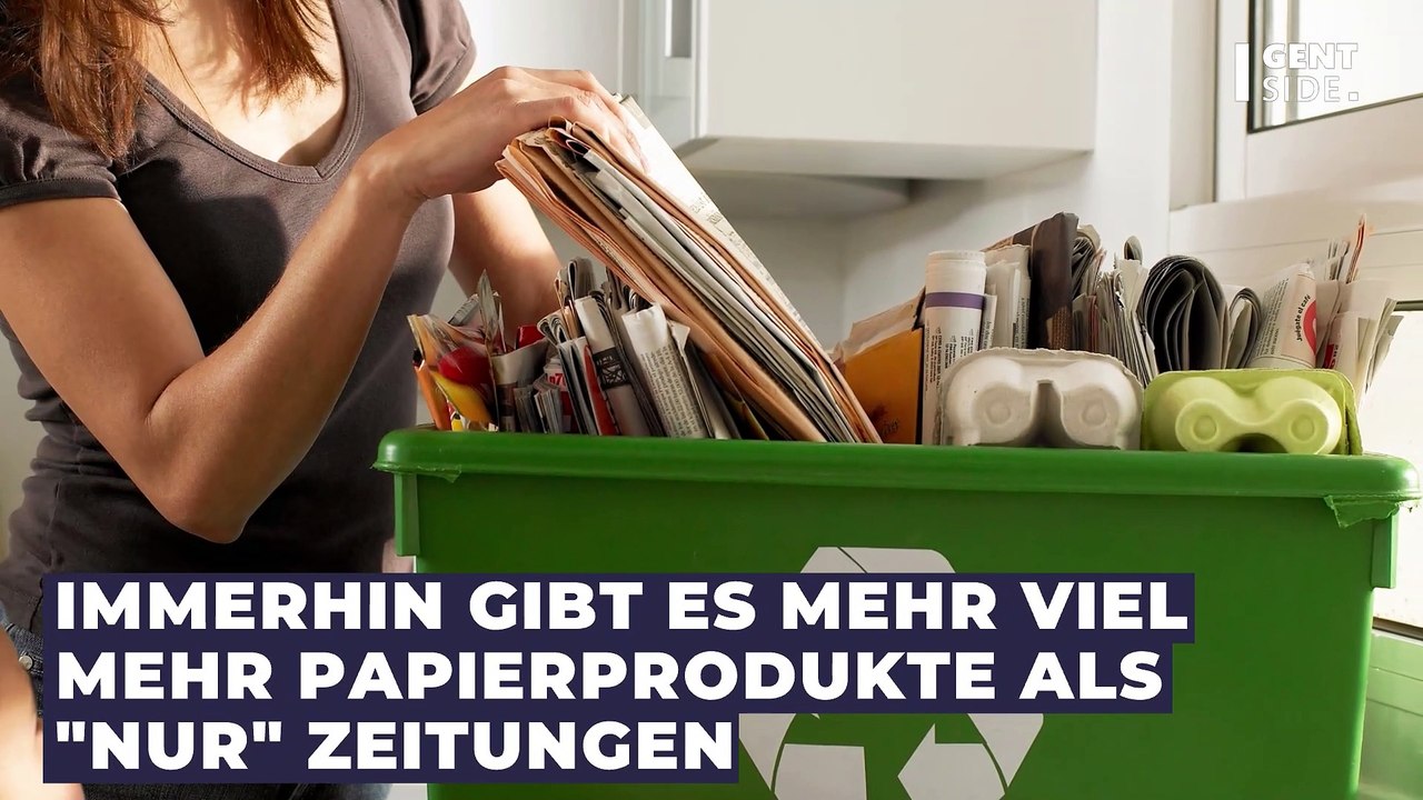 Papiermüll richtig trennen: Das ist die ultimative Regel