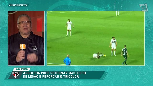 Garraffa traz novidades sobre a recuperação de Arboleda