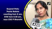 Gujarat Polls: Postal Ballots counting from 8 am, EVM from 8.30 am, says CEO P Bharathi
