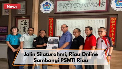 Jalin Silaturahmi, Riau Online Sambangi PSMTI Riau