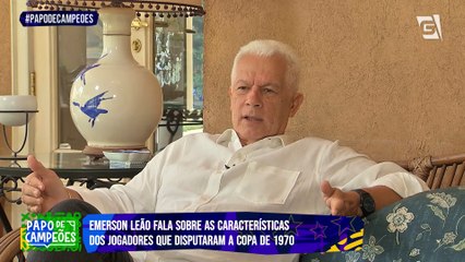 Leão comenta as características dos jogadores da Copa de 1970