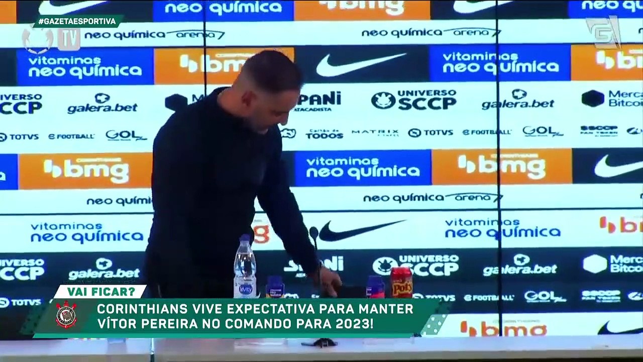 Vitor Pereira fica? Veja os pontos positivos e negativos no Timão