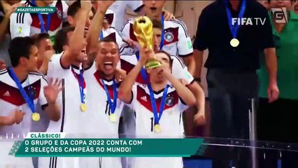 Saiba detalhes das seleções do Grupo E do Mundial