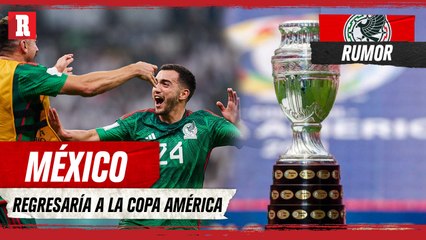 El TRI cerca de regresar a la COPA AMÉRICA