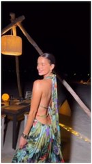 Maura Higgins enjoys lavish birthday dinner in the Maldives