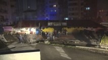Ankara'da çıkan yangında 3 dükkanda maddi hasar oluştu