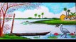 natural view drawing scenery with landscapes || beautiful buck nature drawing scenery
