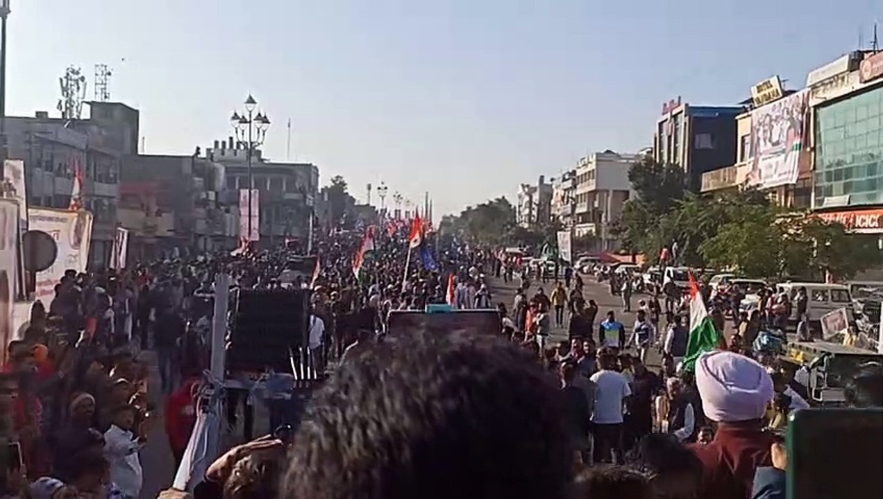 राहुल गांधी की भारत जोड़ो यात्रा