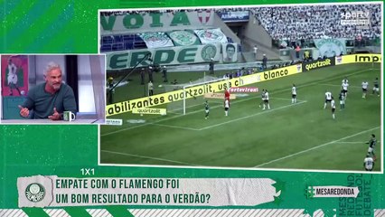 Palmeirense Mateus Carrieri vê empate positivo contra Flamengo