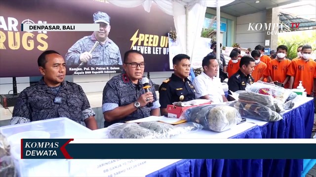 BNN Kembali Gagalkan Peredaran Narkotika Di Bali
