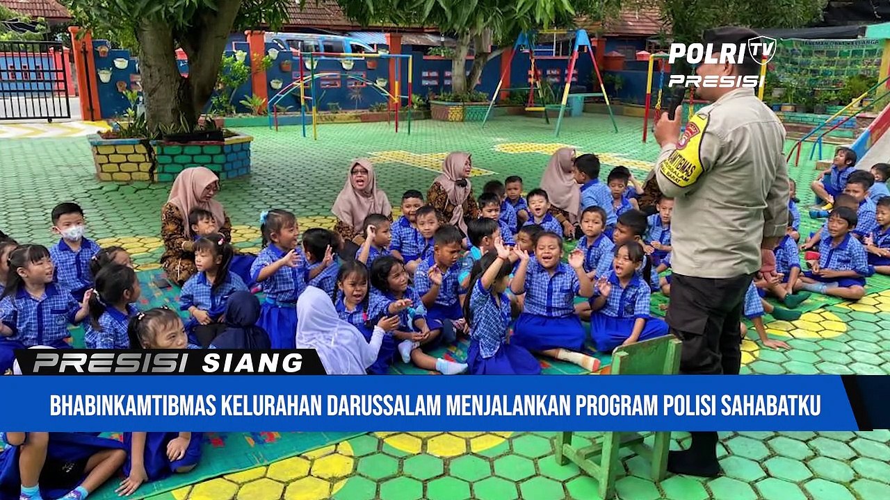 Kegiatan Bhabinkamtibmas Kelurahan Darussalam Polsek Meral Polres Karimun