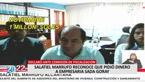 Salatiel Marrufo: presidente Castillo pidió S/2 millones para evitar que sus sobrinos vayan a prisión