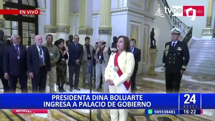 Dina Boluarte tras juramentar como presidenta: "Mi primera medida será enfrentar la corrupción"