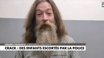 Frédéric Francelle : «Les consommateurs de crack se regroupent de façon assez nombreuse. C’est tellement dangereux que même les adultes ne passent pas par-là»