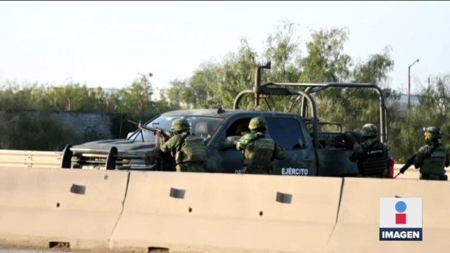 Sicarios atacaron a soldados sobre carretera Monterrey-Nuevo Laredo