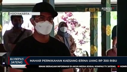 Mahar Pernikahan Kaesang-Erina Uang Rp 300.000
