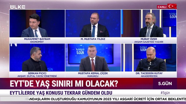 5. Gün - Mustafa Kemal Çiçek | Serkan Fıçıcı | Murat Özer | Muhammet Bayram | Dr. Taceddin Kutay | 7 Aralık 2022
