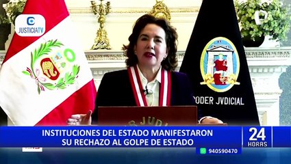 Presidente del TC: golpe de Estado de Pedro Castillo está “condenado al fracaso”