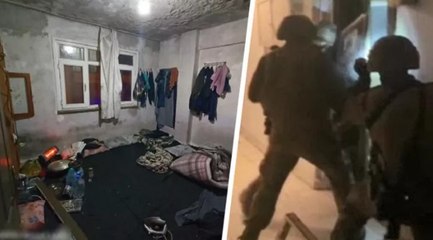 İstanbul'da 7 farklı adrese yapılan eş zamanlı baskınlarda 47 kaçak göçmenin yakalandı